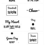 Baseball Mom SVG Bundle – 10 hand-lettered SVG cut files for Cricut and Silhouette