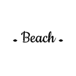 Beach DAYS — hand-lettered SVG cut file