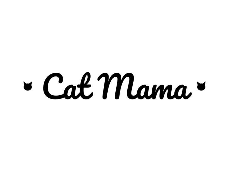 Cat Mama — hand-lettered SVG cut file