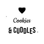 Cookies & CUDDLES — hand-lettered SVG cut file