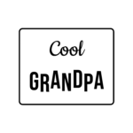 Cool GRANDPA — hand-lettered SVG cut file