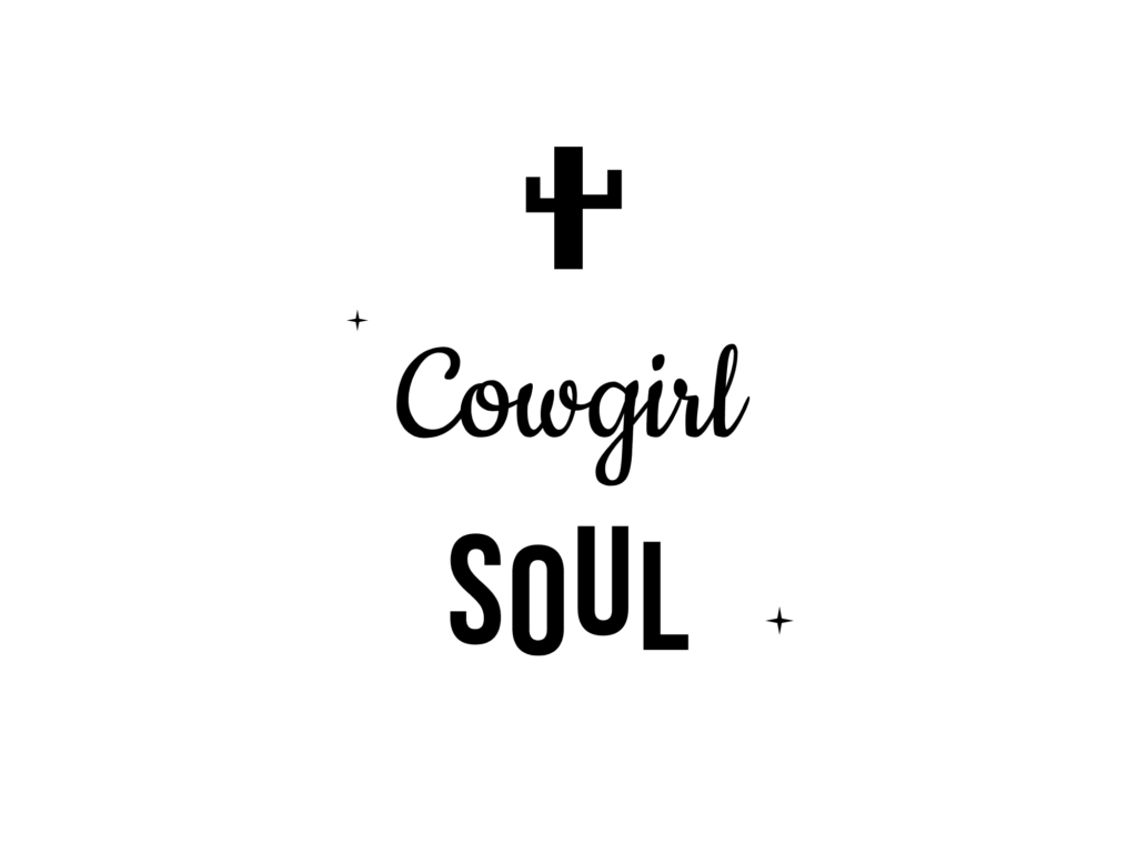 Cowgirl SOUL — hand-lettered SVG cut file