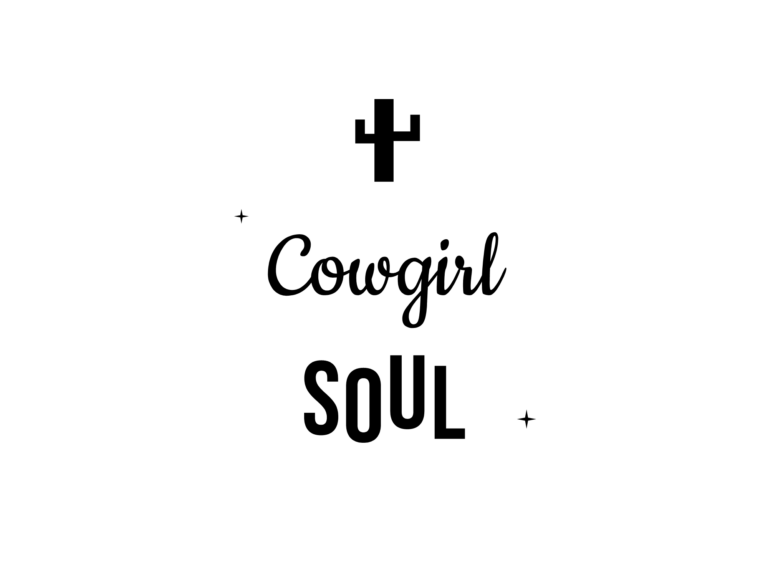 Cowgirl SOUL — hand-lettered SVG cut file