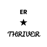 ER THRIVER — hand-lettered SVG cut file