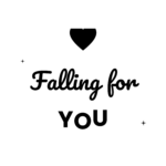 Falling for YOU — hand-lettered SVG cut file