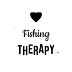 Fishing THERAPY — hand-lettered SVG cut file