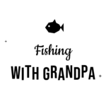 Fishing WITH GRANDPA — hand-lettered SVG cut file