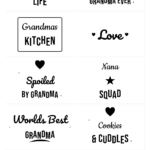 Grandma Life SVG Bundle – 10 hand-lettered SVG cut files for Cricut and Silhouette