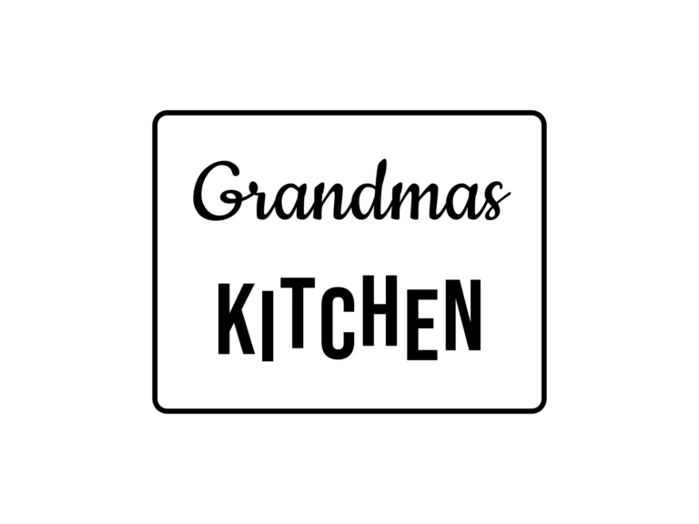 Grandmas KITCHEN — hand-lettered SVG cut file