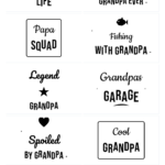 Grandpa Life SVG Bundle – 10 hand-lettered SVG cut files for Cricut and Silhouette