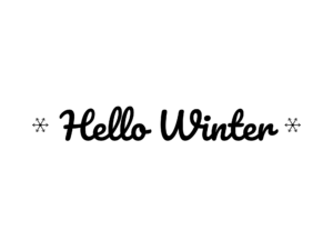 Winter & Cozy SVG cut file