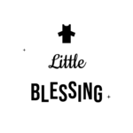 Little BLESSING — hand-lettered SVG cut file
