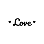 Love WINS — hand-lettered SVG cut file
