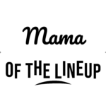 Mama OF THE LINEUP — hand-lettered SVG cut file