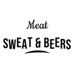 Meat SWEAT & BEERS — hand-lettered SVG cut file
