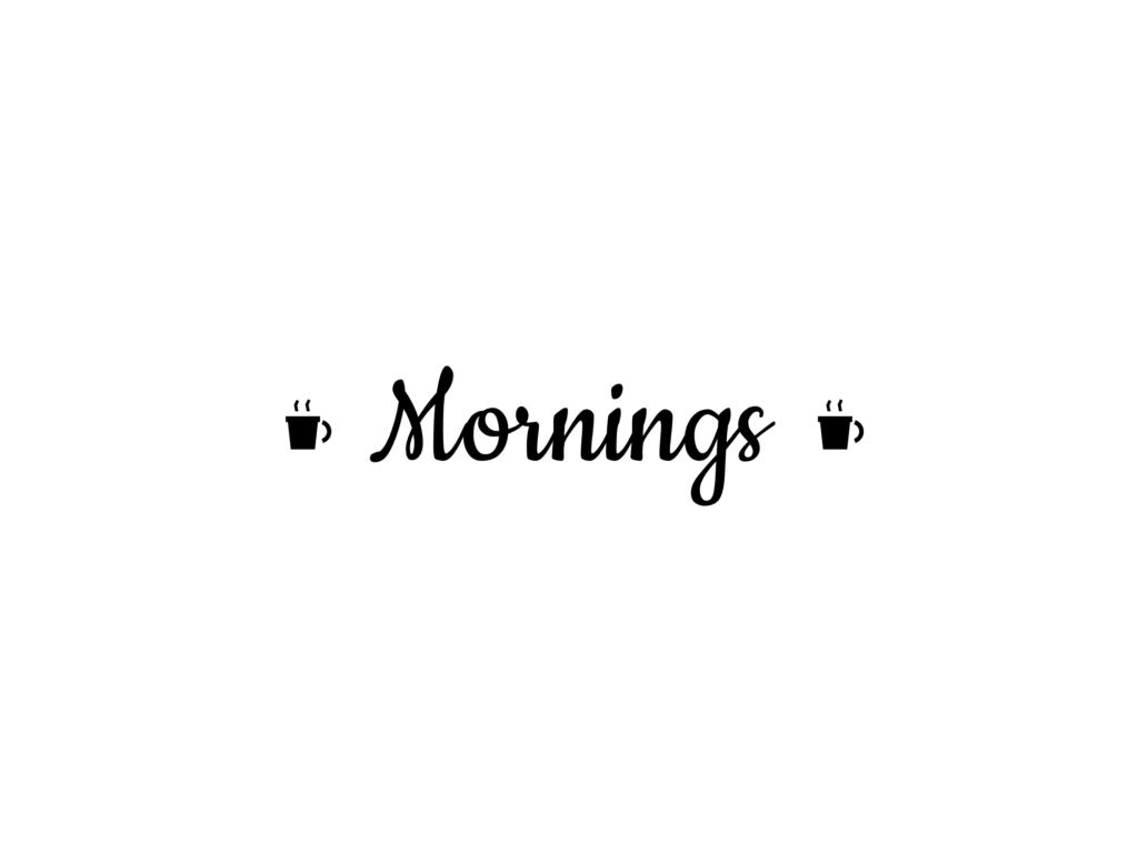 Mornings ARE HARD — hand-lettered SVG cut file