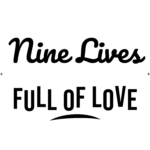 Nine Lives FULL OF LOVE — hand-lettered SVG cut file