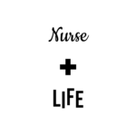 Nurse LIFE — hand-lettered SVG cut file