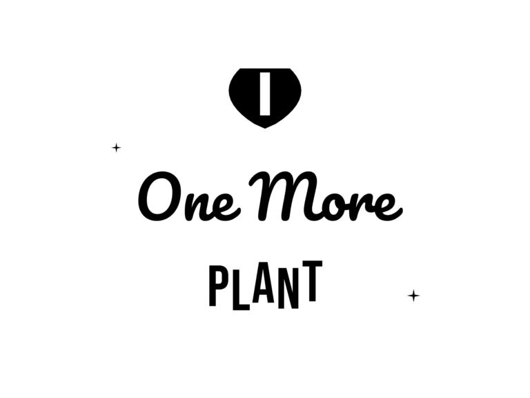 One More PLANT — hand-lettered SVG cut file