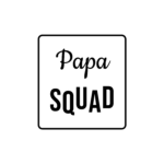 Papa SQUAD — hand-lettered SVG cut file