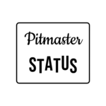 Pitmaster STATUS — hand-lettered SVG cut file