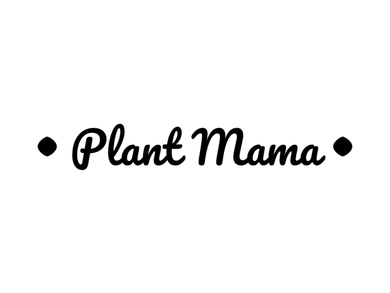 Plant Mama — hand-lettered SVG cut file
