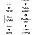 Plant Mom SVG Bundle – 10 hand-lettered SVG cut files for Cricut and Silhouette