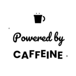 Powered by CAFFEINE — hand-lettered SVG cut file