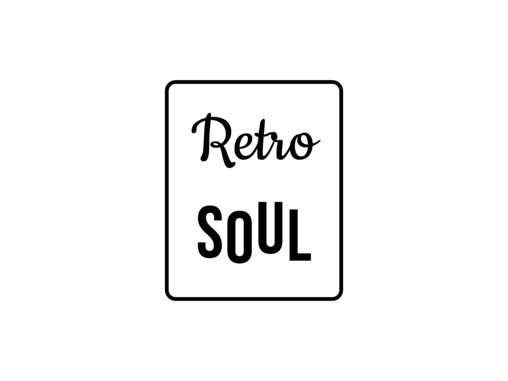 Retro SOUL — hand-lettered SVG cut file
