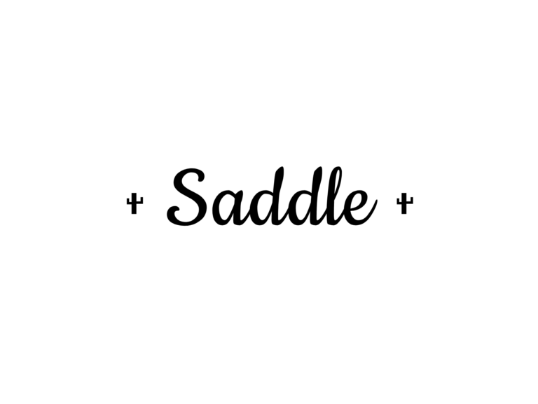 Saddle UP — hand-lettered SVG cut file
