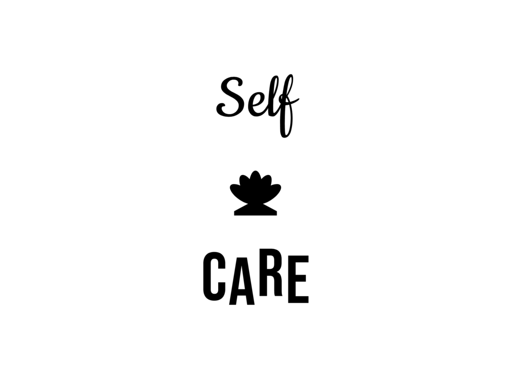 Self CARE — hand-lettered SVG cut file