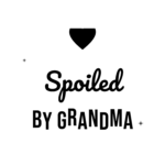Spoiled BY GRANDMA — hand-lettered SVG cut file
