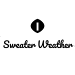 Sweater Weather — hand-lettered SVG cut file