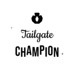 Tailgate CHAMPION — hand-lettered SVG cut file
