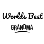 Worlds Best GRANDMA — hand-lettered SVG cut file