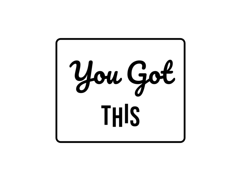 You Got THIS — hand-lettered SVG cut file